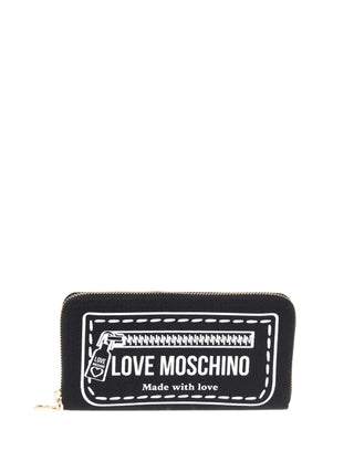 PORTAFOGLIO DONNA - LOVE MOSCHINO NERO - JC5505PP1PLK1