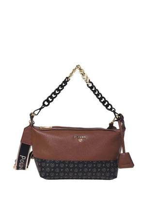 BORSA A MANO DONNA - POLLINI TAN-NERO - SC4556PP1PSA1 1