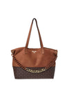 BORSA A SPALLA DONNA - POLLINI TAN-NERO - SC4567PP1PSG2 1