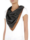 FOULARD DONNA - POLLINI NERO-MARRONE - TE7900PP04Q80 2