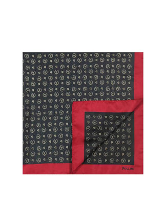 FOULARD DONNA - POLLINI NERO-ROSSO - TE7900PP04Q80 1