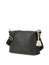 BORSA A SPALLA DONNA - POLLINI NERO-AVORIO - TE8400PP02Q11 2