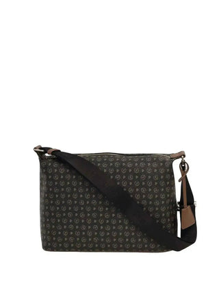 BORSA A SPALLA DONNA - POLLINI NERO-MARRONE - TE8400PP02Q11