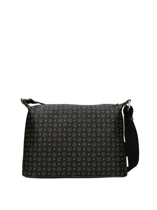 BORSA A SPALLA DONNA - POLLINI NERO-MARRONE - TE8400PP02Q11 3