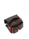 BORSA A SPALLA DONNA - POLLINI NERO-ROSSO - TE8421PP04Q11 4