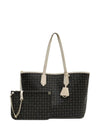 BORSA A SPALLA DONNA - POLLINI NERO-AVORIO - TE8427PP06Q11 6