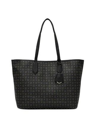 BORSA A SPALLA DONNA - POLLINI NERO-NERO - TE8427PP06Q11