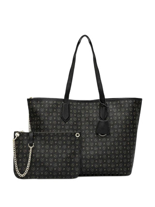 BORSA A SPALLA DONNA - POLLINI NERO-NERO - TE8427PP06Q11 5