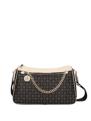 BORSA A MANO DONNA - POLLINI NERO-AVORIO - TE8526PP0IQ11