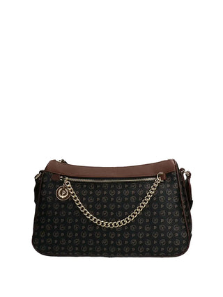 BORSA A MANO DONNA - POLLINI NERO-MARRONE - TE8526PP0IQ11