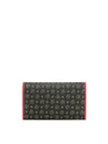 PORTAFOGLIO DONNA - POLLINI NERO-ROSSO - TE9000PP02Q11 2