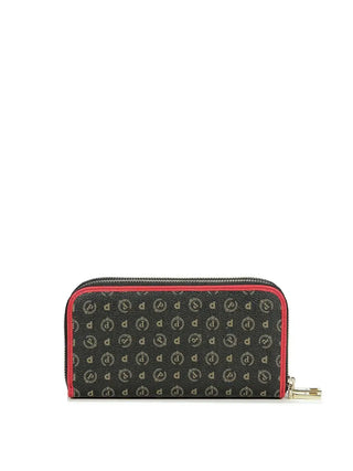PORTAFOGLIO DONNA - POLLINI NERO-ROSSO - TE9002PP02Q11 2