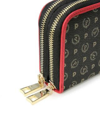 PORTAFOGLIO DONNA - POLLINI NERO-ROSSO - TE9002PP02Q11 5
