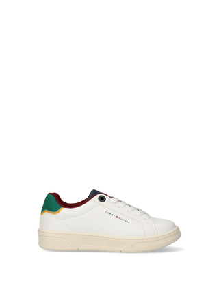 SNEAKERS RAGAZZO - TOMMY HILFIGER BIANCO-MULTI - T3X9-35243-1355 1