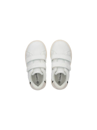 SNEAKERS BAMBINO - CALVIN KLEIN BIANCO-NERO - V1X9-83440-1355 4