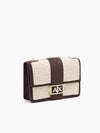 TRACOLLA DONNA - ARMANI EXCHANGE BIANCO-MARRONE - XW000070 AF28295 2