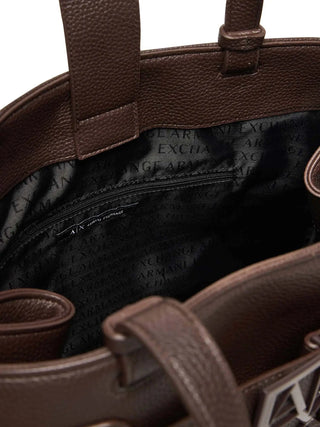 BORSA A SPALLA DONNA - ARMANI EXCHANGE MARRONE - XW000284 AF11902 4
