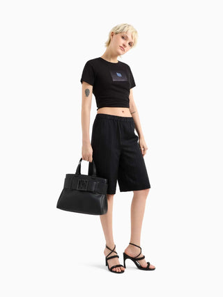 BORSA A SPALLA DONNA - ARMANI EXCHANGE NERO - XW000285 AF11902 6