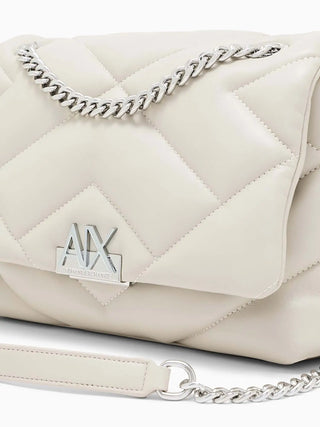 TRACOLLA DONNA - ARMANI EXCHANGE BIANCO - XW000355 AF26568 5
