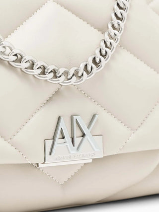 TRACOLLA DONNA - ARMANI EXCHANGE BIANCO - XW000355 AF26568 6