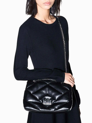 TRACOLLA DONNA - ARMANI EXCHANGE NERO - XW000355 AF26568 7