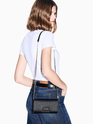 PORTAFOGLIO DONNA - ARMANI EXCHANGE NERO - XW000358 AF26570 6
