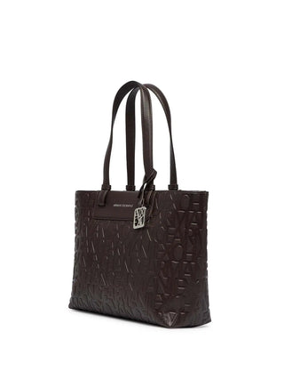BORSA A SPALLA DONNA - ARMANI EXCHANGE MARRONE - XW001481 AF15774 2