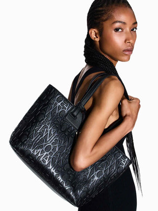 BORSA A SPALLA DONNA - ARMANI EXCHANGE NERO - XW001481 AF15774 5