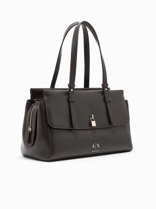 TOTE DONNA - ARMANI EXCHANGE MARRONE - XW003020 AF28605 2
