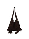 BORSA A SPALLA DONNA - WHYSHY MARRONE - WS P114HO3 1