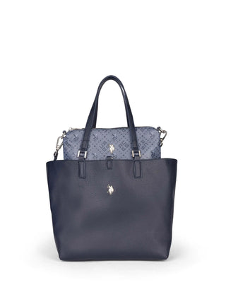 BORSA A SPALLA DONNA - US POLO ASSN. NAVY - BEUM08707WVP