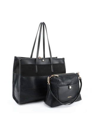 BORSA A SPALLA DONNA - GATTINONI ROMA NERO - BIN268867WPJ 2