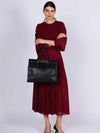 BORSA A SPALLA DONNA - GATTINONI ROMA NERO - BIN268867WPJ 5