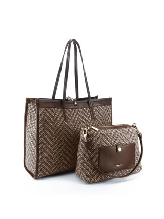 BORSA A SPALLA DONNA - GATTINONI ROMA MARRONE - BIN268868WW0 2