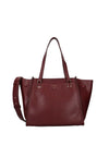 BORSA A SPALLA DONNA - GATTINONI ROMA BORDEAUX - BIN268904WVP 1