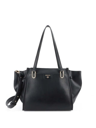 BORSA A SPALLA DONNA - GATTINONI ROMA NERO - BIN268904WVP