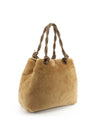 BORSA A SPALLA DONNA - GATTINONI ROMA MARRONE - BIN268907WZC 4