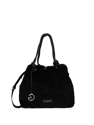 BORSA A SPALLA DONNA - GATTINONI ROMA NERO - BIN268907WZC