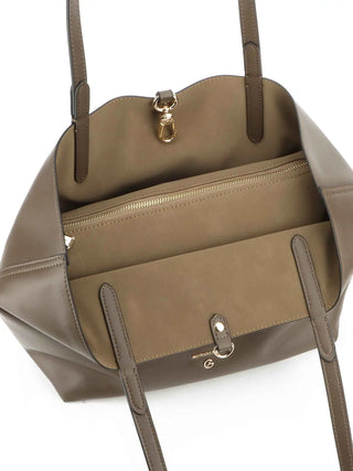 BORSA A SPALLA DONNA - GATTINONI ROMA TAUPE - BIN268910WZC 3