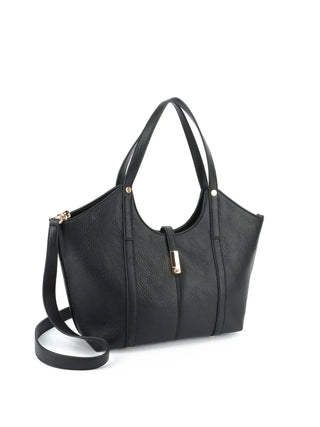 BORSA A SPALLA DONNA - GATTINONI ROMA NERO - BIN268927WVP 2