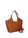 BORSA A SPALLA DONNA - GATTINONI ROMA TAN - BIN268927WVP 3