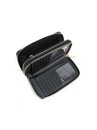 PORTAFOGLIO DONNA - GATTINONI ROMA NERO - BINDN8416WVP 4