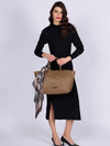 BORSA A MANO DONNA - GATTINONI ROMA MARRONE - BINRZ8871WVP 5