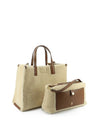 BORSA A MANO DONNA - US POLO ASSN. BEIGE - BIU0M8869WZC 3