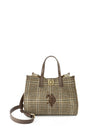 BORSA A MANO DONNA - US POLO ASSN. MARRONE-NATURALE - BIU0M8869WZC 1