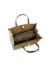 BORSA A MANO DONNA - US POLO ASSN. MARRONE-NATURALE - BIU0M8869WZC 4