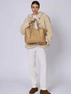 BORSA A SPALLA DONNA - US POLO ASSN. BEIGE - BIU4B8935WVP 5