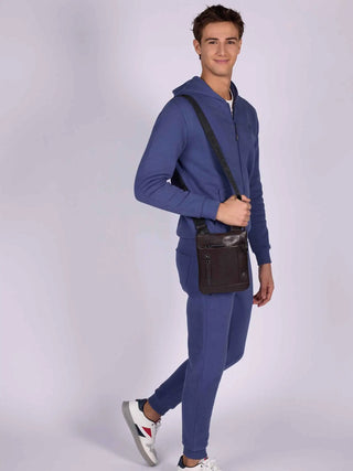TRACOLLA UOMO - US POLO ASSN. MARRONE SCURO - BIUCB5742MVP 5