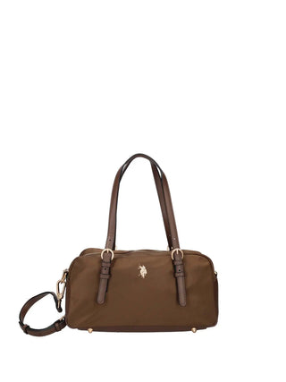 BORSA A MANO DONNA - US POLO ASSN. MARRONE SCURO - BIUHU9345WZC