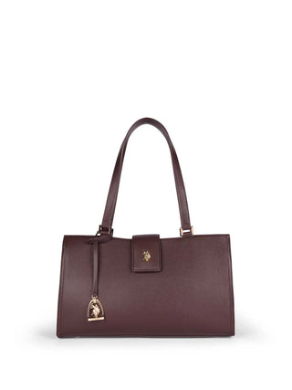 BORSA A MANO DONNA - US POLO ASSN. MARRONE SCURO - BIUJE9379WVP